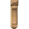 Ekena Millwork Legacy Arts and Crafts Rough Sawn Bracket w/ Offset Brace, Western Red Cedar, 6"W x 16"D x 24"H BKT0604X16X24LEC03RWR - alternate 2